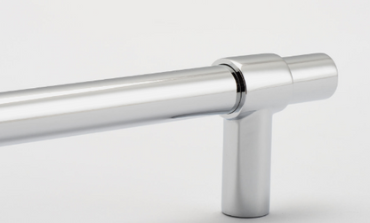 Iver Helsinki Cabinet Pull Centre to Centre 160mm & 256mm Polished Chrome - With Backplate & No Backplate