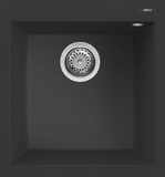 BURNS & FERALL ELLECI  QUADRA GRANITEK UNDERMOUNT & TOPMOUNT - BLACK & WHITE