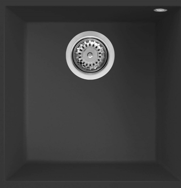 BURNS & FERALL ELLECI  QUADRA GRANITEK UNDERMOUNT & TOPMOUNT - BLACK & WHITE