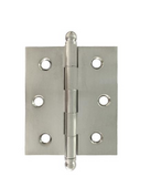 Lohala Hinge Brass 75mm x 63mm x 2.5mm Loose Pin Available in 5 Colours : Brushed Nickel ,Bronze ,Polished and Lacquered ,Polished Unlacquered  & Satin Chrome