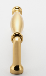 Iver Sarlat Cabinet Pull Centre to Centre 256mm ,320mm & 450mm Polished Brass - With Backplate & No Backplate