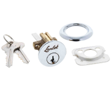 Carbine Australia Rim Cylinder C4 6 pin - Accurate Brass Construction Rekeyable Satin Chrome