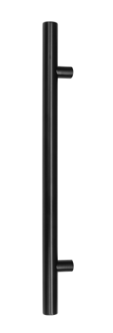 Windsor Premium NZ Entrance 600mm Pull Handle Round 32mm Dia Price Per Pair Available In Colours : Black ,Stainless Steel & Powder Coat