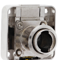 Carbine Australia Slam Latch for Drawers / Cup Boards - With Cylinder & 2 keys 22mm Projection Chrome