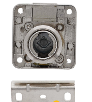 Carbine Australia Slam Latch for Drawers / Cup Boards - With Cylinder & 2 keys 22mm Projection Chrome