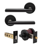 Windsor Premium NZ Galaxy - Phoenix Privacy Set - Available in 4 Colours : Matt Black ,Brushed Nickel ,Graphite Nickel & Powder coat