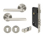 Windsor Premium NZ Galaxy - Phoenix Entrance Set Price Per Set - Available in 4 Colours : Matt Black ,Brushed Nickel ,Graphite Nickel  & Powder Coat
