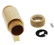 Carbine Australia Cylinder Housing - Kit Allows Fitting of 6 Pin Security Barrels Satin Chrome