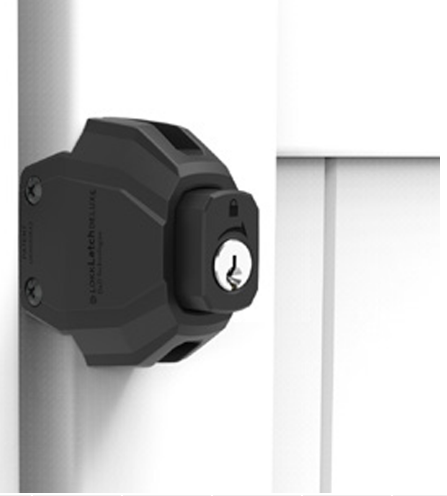 D&D Technologies DD TECH LOKKLATCH DELUXE 3 - SHORT BOLT WITH TRUECLOSE HINGES