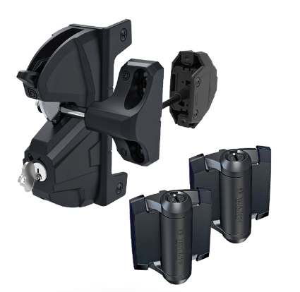 D&D Technologies DD TECH LOKKLATCH DELUXE 3 - SHORT BOLT WITH TRUECLOSE HINGES