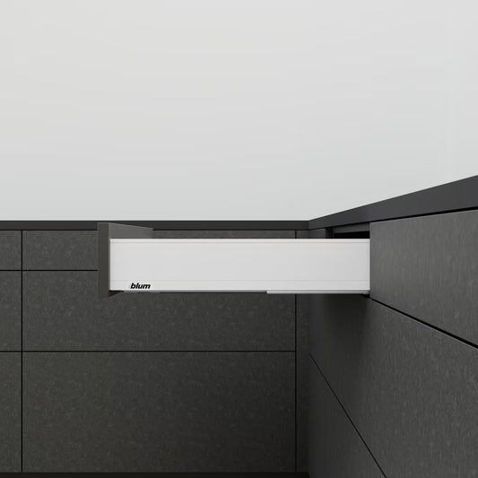 Blum Legrabox pure kitset Length 550mm x 106mm - 257mm ( height 4 Options) 70kg