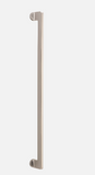Iver Baltimore Pull Handle 21309 Centre to Centre 600mm & 900mm Satin Nickel - Pull Handle Single And Entrance Kit