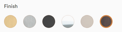 Iver Osaka Drawer Pull Half Moon Available in 6 Colours: Signature Brass, Matt Black ,Polished Chrome, Brushed Chrome ,Brushed Brass, Satin Nickel