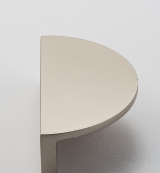 Iver Osaka Drawer Pull Half Moon Available in 6 Colours: Signature Brass, Matt Black ,Polished Chrome, Brushed Chrome ,Brushed Brass, Satin Nickel