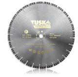 Tusk Heavy Duty Reinforced Concrete Floor Saw Blades- 660mm x 3.6/2.8 x 10 x 25.4PH,610mm x 3.6/2.8 x 9 x 25.4PH ,510mm x 3.6/2.8 x 10 x 25.4PH ,460mm x 3.2/2.4 x 12 x 25.4PH & 410mm x 3.2/2.4 x 10 x 25.4PH
