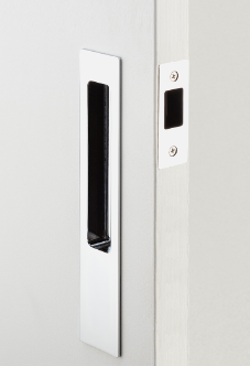 Iver Rectangular 21414 Sliding Door Pull Passage ,Privacy & Entrance Kit