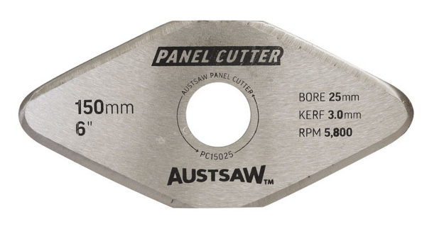 Trucut Heavy Duty Austsaw Panel Cutter Blade 150mm x 4 Cutting Edges