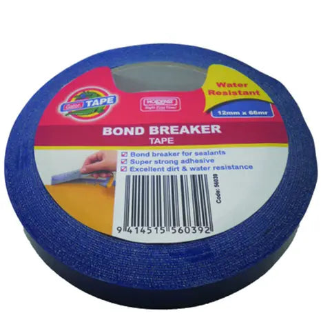 SOUDAL GATOR BOND BREAKER TAPE 12MM X 66MR BLUE PRICED PER ROLL MINIMUM ORDER 12 ROLLS