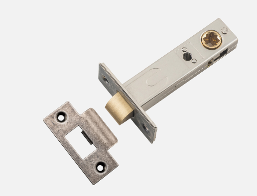 Iver Tube Latch Split Cam T' Striker Backset 45mm ,60mm,70mm-Distressed Nickel