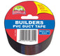 SOUDAL GORILLA BUILDERS PVC DUCT TAPE 72MM,48MM WHITE AND BLACK HANGSELL  PRICED PER ROLL MINIMUM ORDER QUANTITY 12 ROLLS