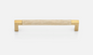 Iver Brunswick Cabinet Pull Centre to Centre 160mm & 256mm Brushed Gold PVD - With Backplate & No Backplate