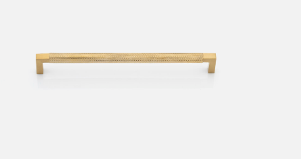 Iver Brunswick Cabinet Pull Centre to Centre 160mm & 256mm Brushed Gold PVD - With Backplate & No Backplate