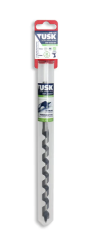 Tusk Heavy Duty Ship Auger Bits - 14mm x 470mm x 7/16" ,14mm x 235mm x 7/16" ,16mm x 470mm x 7/16" ,16mm x 235mm x 7/16" ,18mm x 470mm x 7/16" & 18mm x 235mm x 7/16" hex shank
