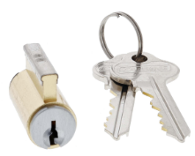 Carbine Australia 530 Cylinder for CDEP Padlock Keyed Alike & Keyed to Differ 6pin C4 Satin Chrome