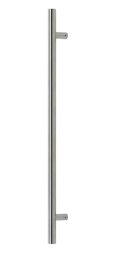 Windsor Premium NZ Entrance 900mm Pull Handle Round 32mm Dia Price Per Pair Available In Colours Black ,Stainless Steel & Powder coat