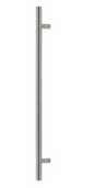 Windsor Premium NZ Entrance 900mm Pull Handle Round 32mm Dia Price Per Pair Available In Colours Black ,Stainless Steel & Powder coat