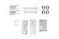 HENDERSON HUSKY 120 PRO FITTINGS KIT - 1 DOOR