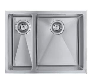 San Sink Stainless Steel AN3440-4017 Left - OSLO Delta Range 1.0mm