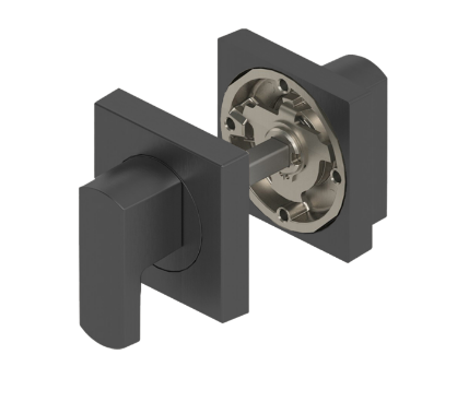YALE ASSURE SL(KEYLEASS) SMART-READY LOCK WITH APEX 146X450 ENTRANCE SET MATT BLACK & SATIN NICKEL
