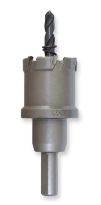 Tusk Heavy Duty Pilot Drill Bits for Stainless Steel Hole Saw (TCT) - 6mm x 75mm