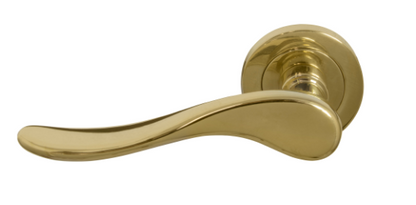 Windsor Premium NZ Haven 52mm Round Rose Lever Set Price Per Pair Available in 13 Colours