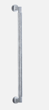 Iver Brunswick 9434 Pull Handle Centre to Centre 450mm Polished Chrome - Pull Handle Single ,Entrance Kit Thumb 5 Pin and Entrance Dual Function 5 Pin