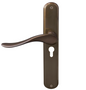 Windsor Premium NZ Haven Oval Longplate E48 Keyhole Price Per Pair - Available in 13 Colours