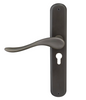 Windsor Premium NZ Haven Oval Longplate E48 Keyhole Price Per Pair - Available in 13 Colours