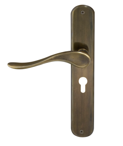 Windsor Premium NZ Haven Oval Longplate E48 Keyhole Price Per Pair - Available in 13 Colours