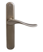 Windsor Premium NZ Haven Longplate Oval Dummy Lever - Left Hand Available in 13 Colours