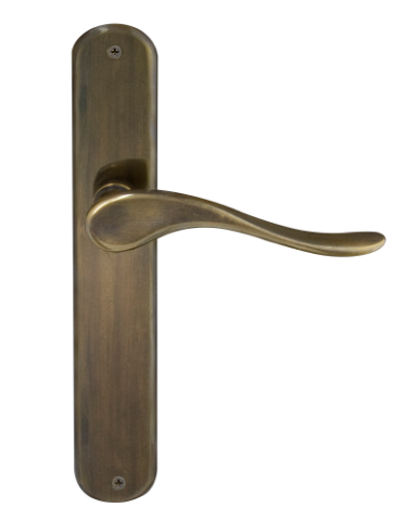 Windsor Premium NZ Haven Longplate Oval Dummy Lever - Left Hand Available in 13 Colours