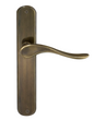 Windsor Premium NZ Haven Longplate Oval Dummy Lever - Left Hand Available in 13 Colours