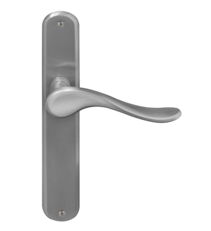 Windsor Premium NZ Haven Longplate Oval Dummy Lever - Left Hand Available in 13 Colours