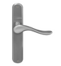 Windsor Premium NZ Haven Longplate Oval Dummy Lever - Left Hand Available in 13 Colours