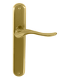 Windsor Premium NZ Haven Longplate Oval Dummy Lever - Left Hand Available in 13 Colours