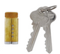 Carbine Australia Cylinder 6 Pin, C4, Less Tailbar, -Schlage Type. Keyed to Differ Satin Chrome
