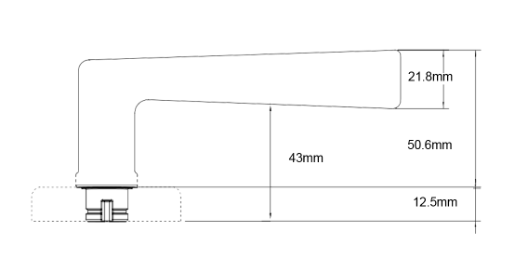 ASSA ABLOY 28 HAKEA VELOCITY 63MM ROSE ROSE PASSAGE ,PRIVACY & DUMMY HALF SET SATIN CHROME
