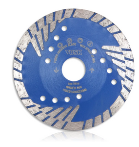 Tusk Heavy Duty Turbo Abrasive Blades -115mm x 2.0/1.4 x 10 x 22.23 ,125mm x 2.0/1.4 x 10 x 22.23 ,180mm x 2.6/1.6 x 10 x 25.4 & 230mm x 2.8/1.8 x 10 x 25.4 With M14 Flange