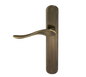 Windsor Premium NZ Haven Longplate Oval Dummy Lever -Right Hand Available in 13 Colours