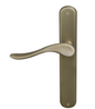 Windsor Premium NZ Haven Longplate Oval Dummy Lever -Right Hand Available in 13 Colours